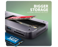 Axagon USB 12 in1 10Gbps, 3x USB-A, USB-C, HDMI, DP, RJ-45, M. - 1185557 - zdjęcie 11